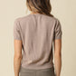 Maddie Knit Cardigan- Mocha