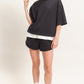 Dalton Loose Fit Top- Black