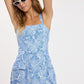 Blue Clam Romper