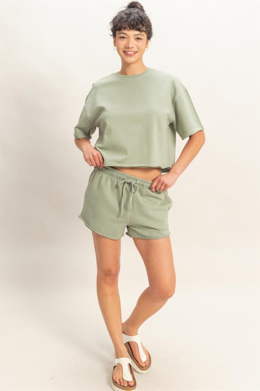 Jamie 2 PC SET- Sage Green