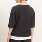 Dalton Loose Fit Top- Black