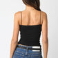 Emmy Tank Top- Black
