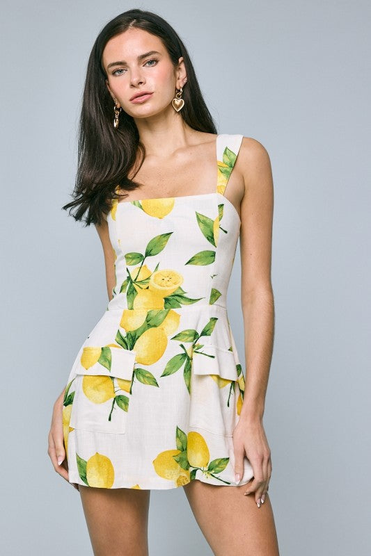 Fresh Lemon Romper