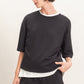 Dalton Loose Fit Top- Black
