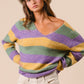 Press Stripe MG Sweater