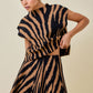 Tiger Boxy Sweater Top