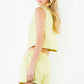 Dotty Polka Dot Shorts-Lemon