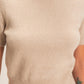 Darren Sweater Top- Taupe