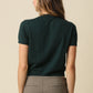 Maddie Knit Cardigan- Bottle Green