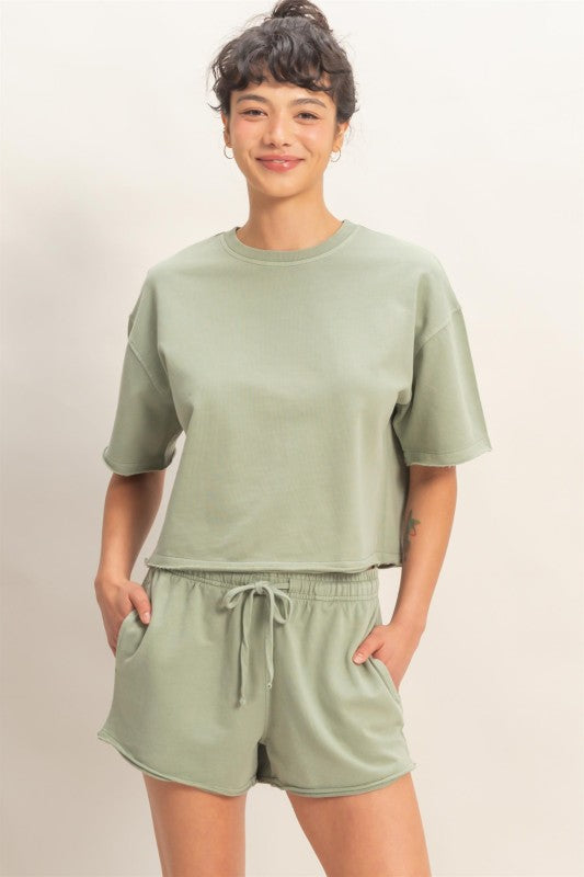 Jamie 2 PC SET- Sage Green