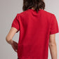 Crystal Sweater Top- Chili