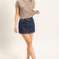Embellished Cable Knit Sweater- Mocha
