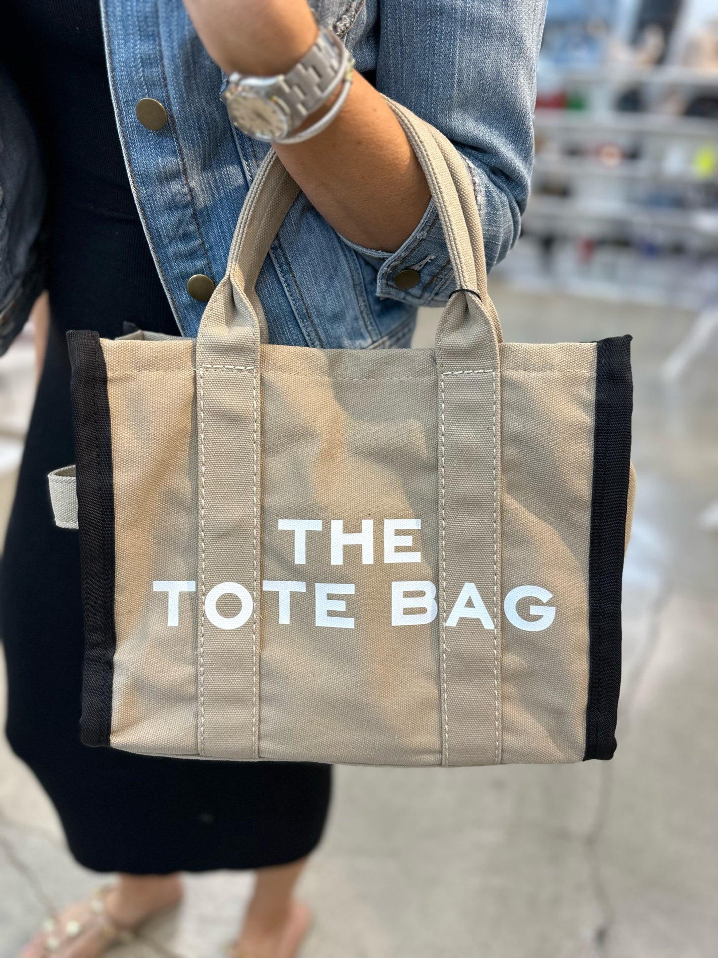 The Tote Bag- Khaki