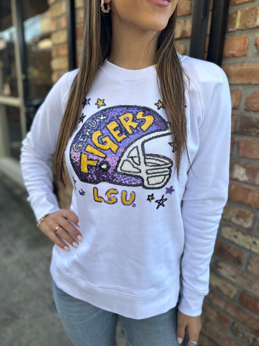 NCAA LSU Tigers Purple w/Yellow Letters Lanyard Detachable Buckle 23X –  All Sports-N-Jerseys