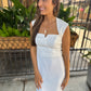 Helen Mini Dress- White