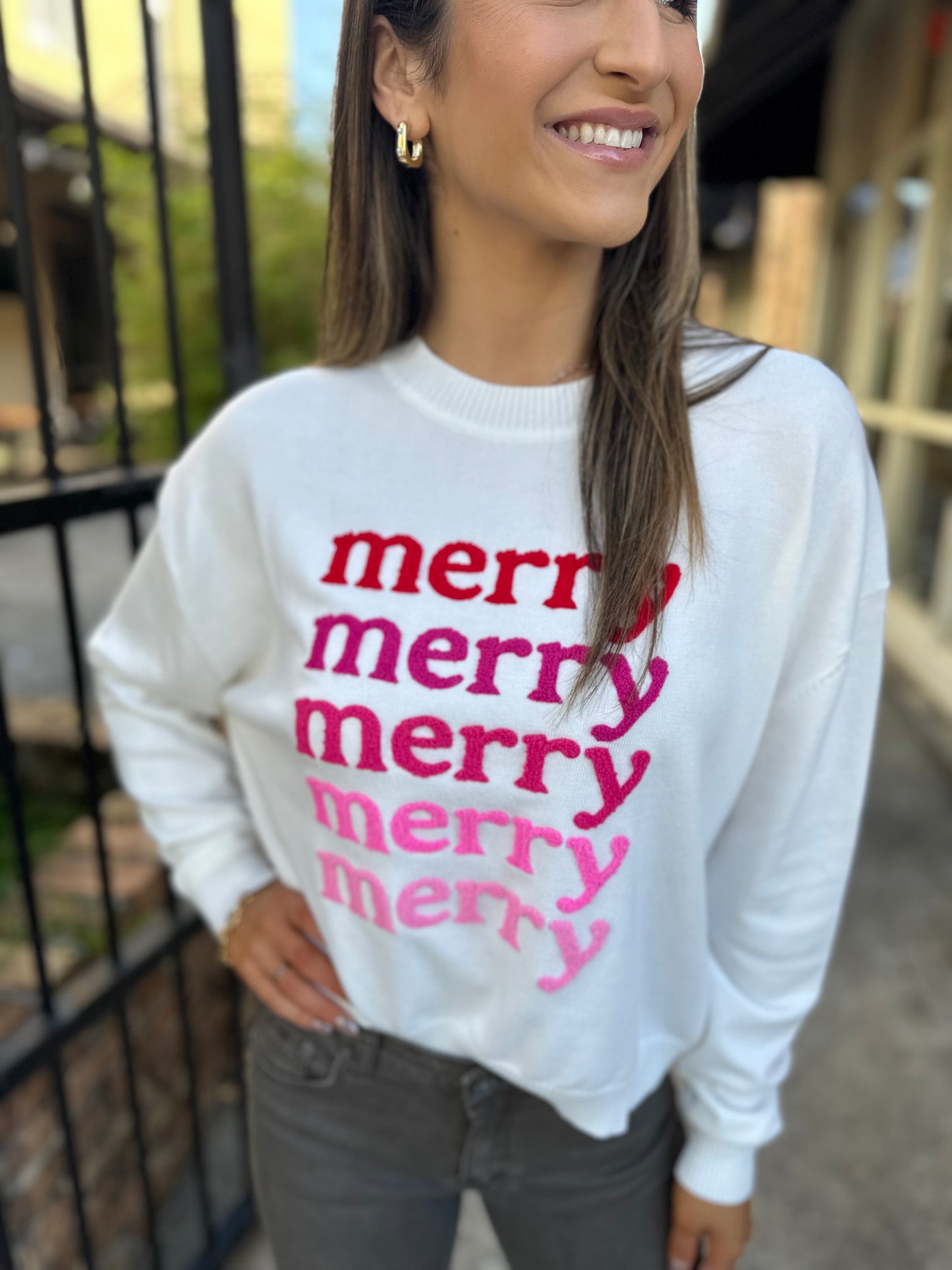 Merry Merry Merry Sweater