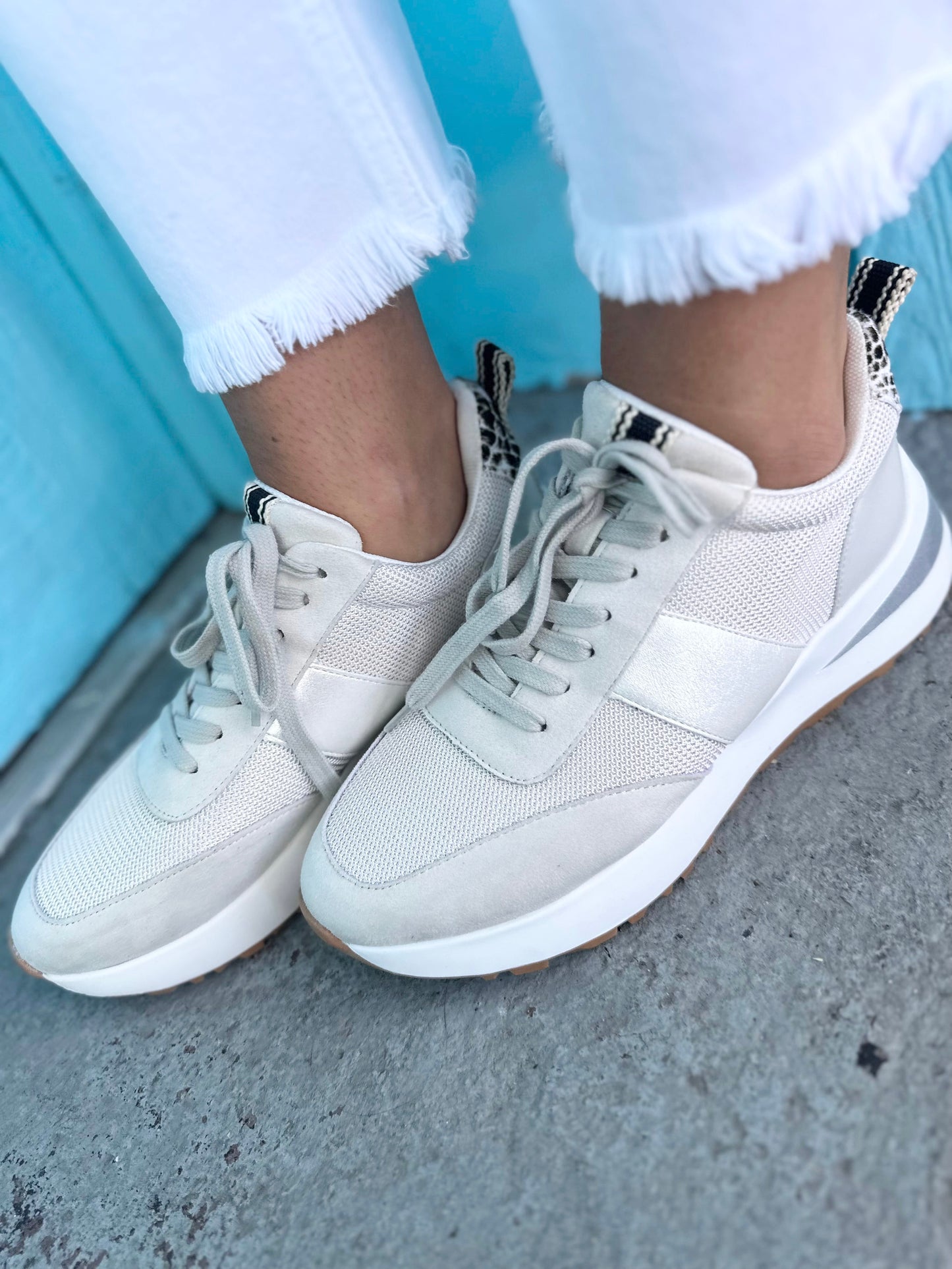 Serafina Sneakers- Pearl