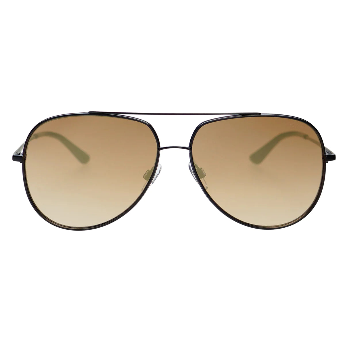 Sunglasses- Max Black/Gold Mirror (68-4)