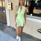 Hyland Tennis Dress- Lime