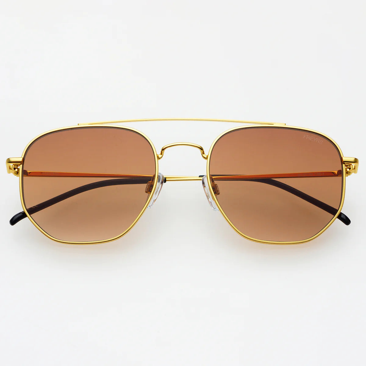 Sunglasses- Austin Gold/Brown (136-1)
