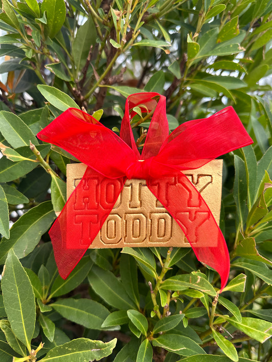 Hotty Toddy Ornament- Gold