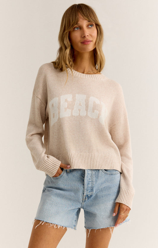 Z Supply Sunset Beach Sweater- Oatmeal