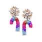 Frilly Candy Cane Earrings