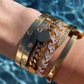 Blessing Bangle Bracelet- Gold