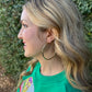 Jenny Hoop Earrings- Large Gold