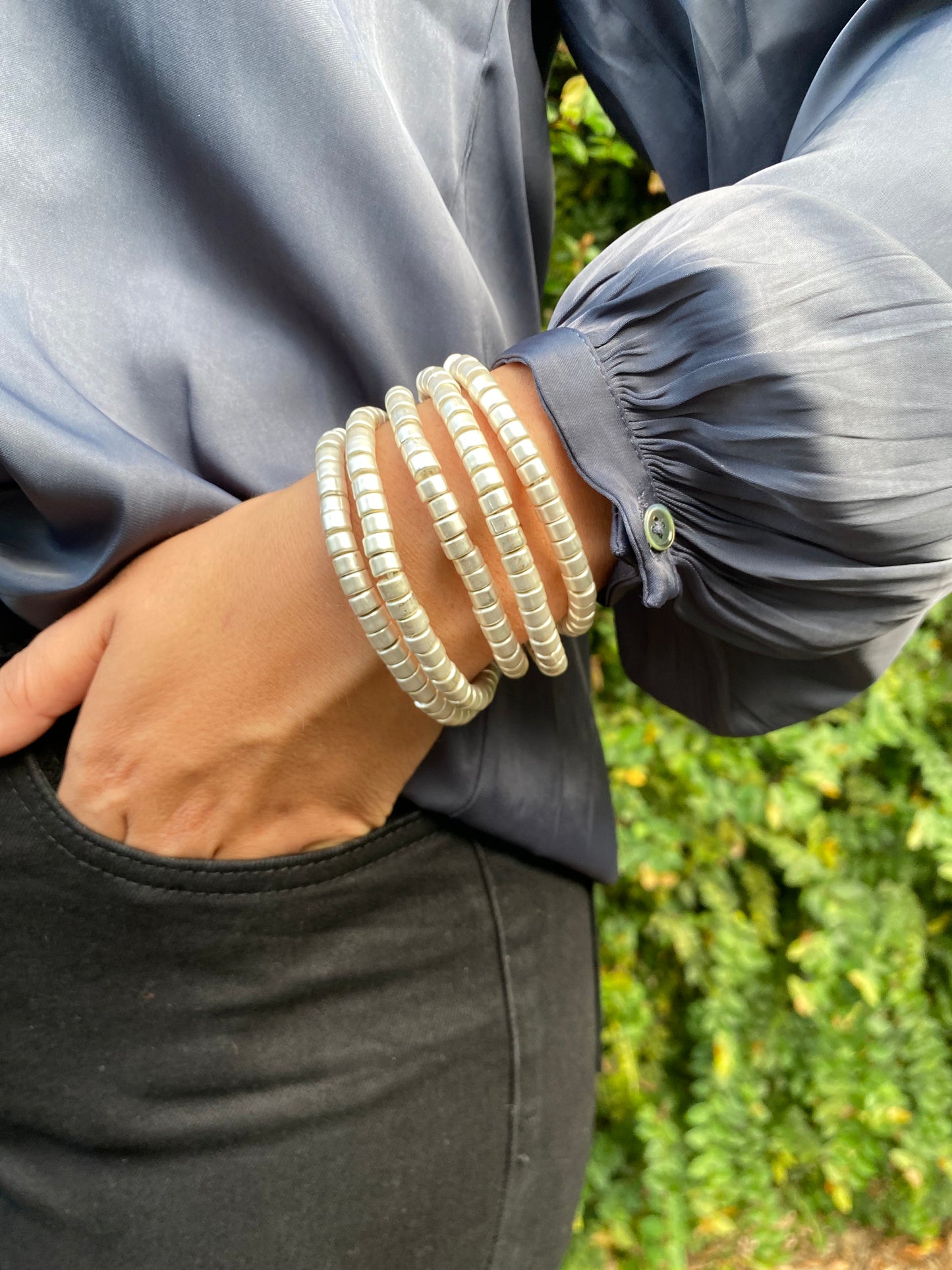 Ice knowing you silver cheap bracelet