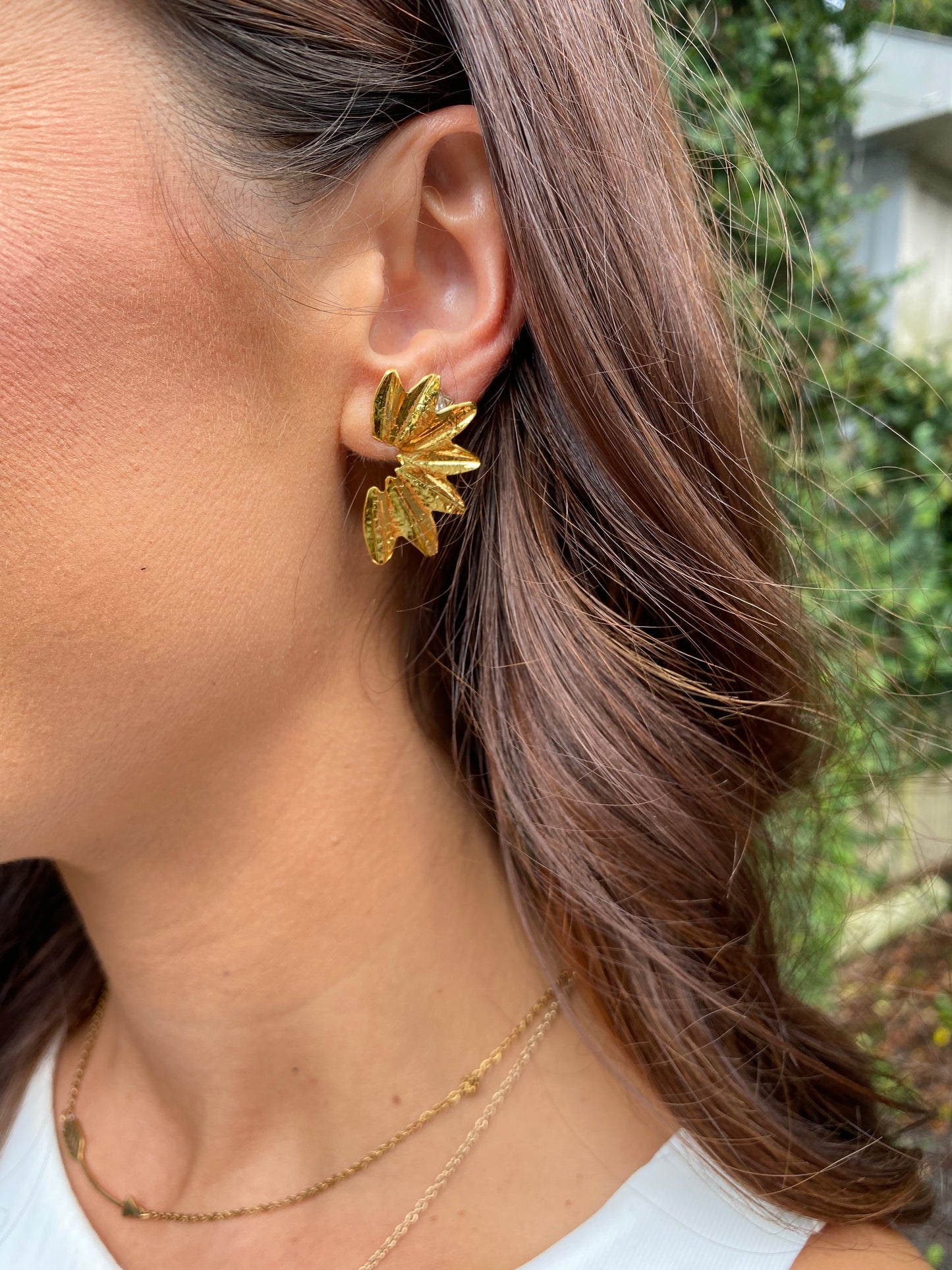 Alexis Wing Earrings- Mini Gold