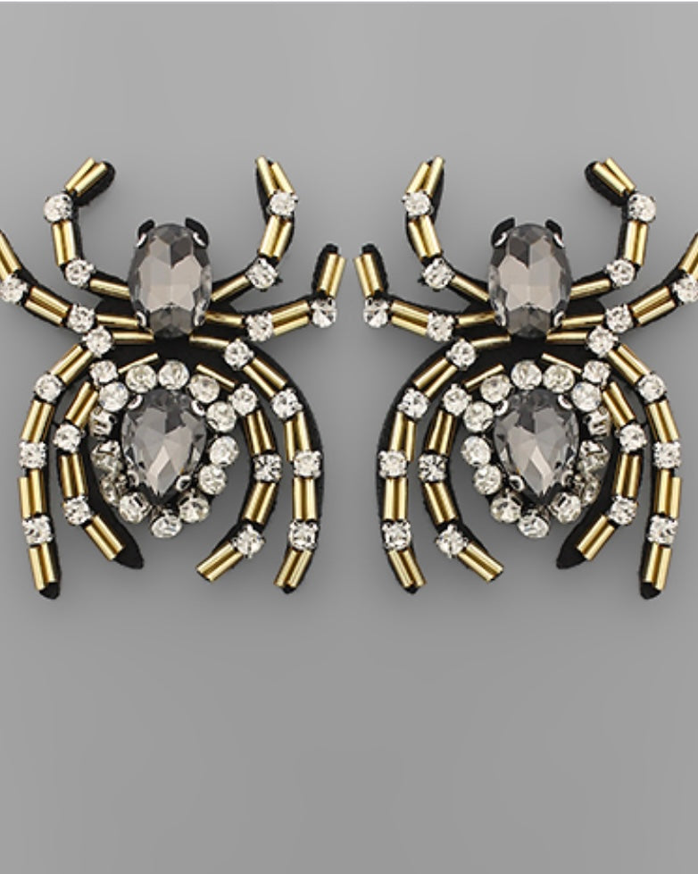 Spooky Spider Earrings