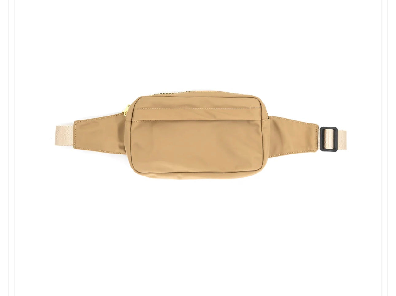 Tumbler Fanny Pack- Natural Beige – Card and Cloth